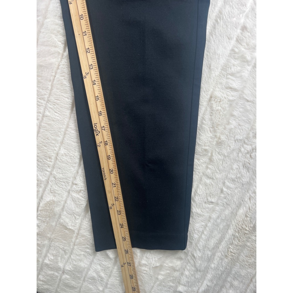 J.Jill Ponte Slim Leg Petite Medium Black Pants Career Casual Comfort‎ - Picture 5 of 7